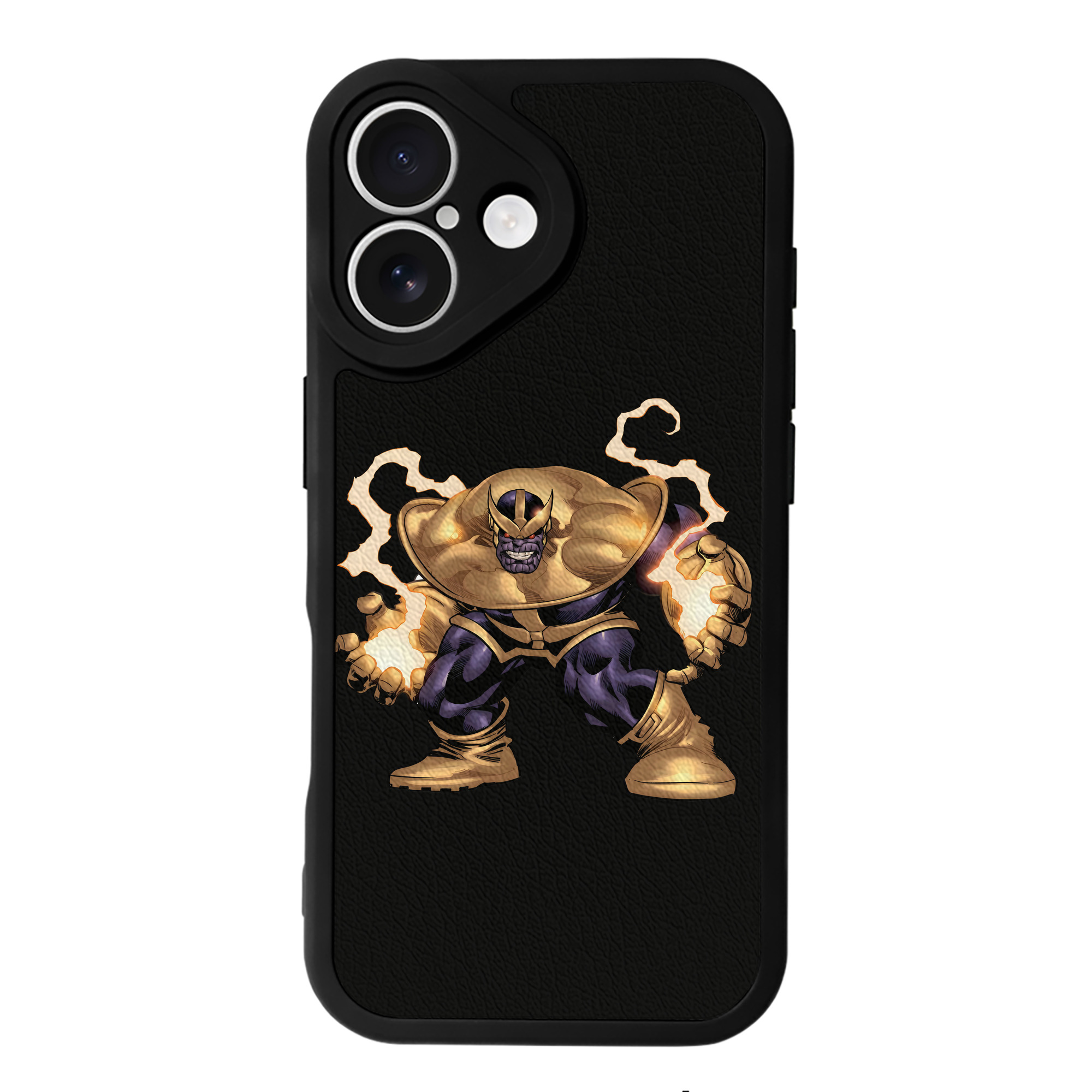 （画像用） アベンジャーズ The Avengers 【iPhone 16シリーズ対応】シリコンスマホケース（レザー調） 材質：シリコン